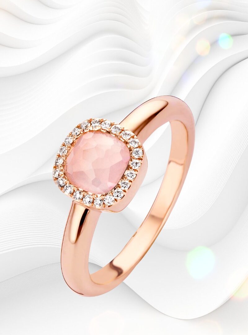 TIRISI Jewelry - Milano Sweeties Rose Gyémánt Gyűrű