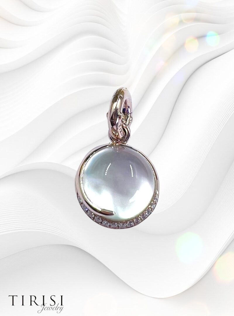 Tirisi Jewerly - Seoul white gyémánt medál