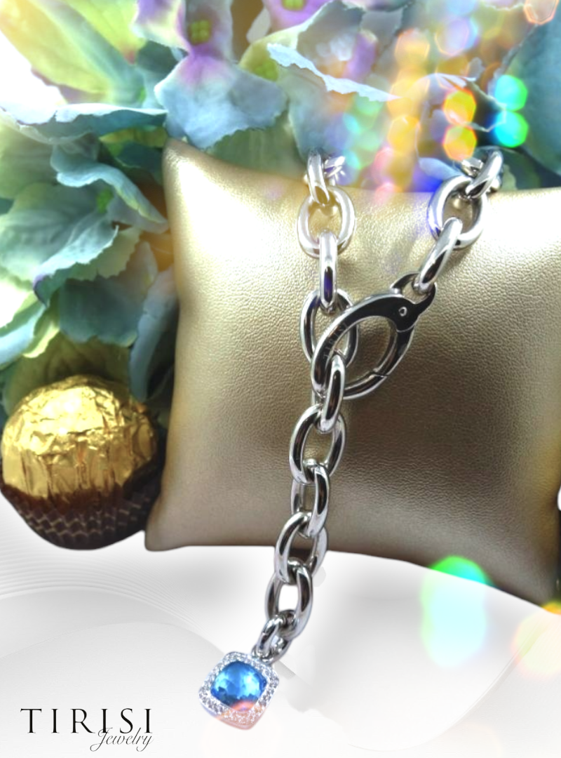 TIRISI Jewelry - Milano gold gyémánt nyakék