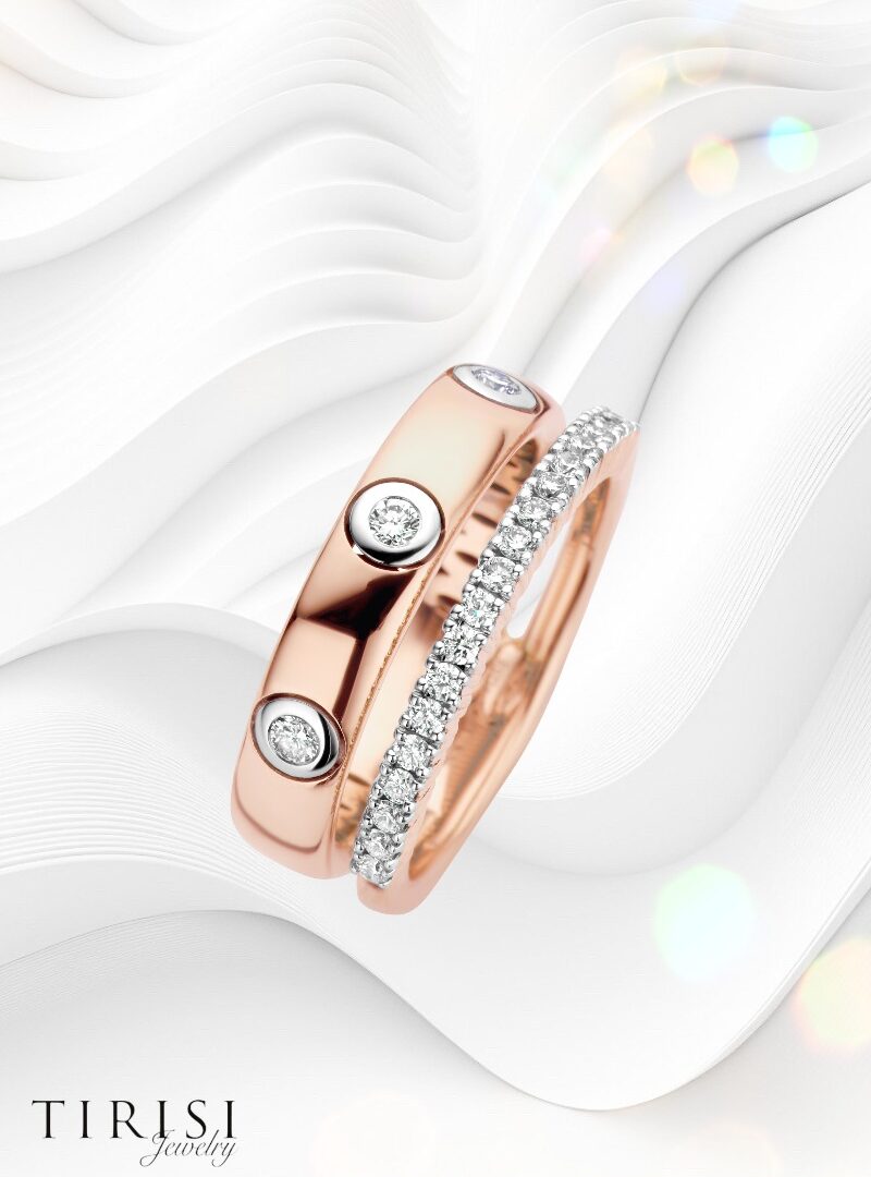 TIRISI Jewelry - Anika Gyémánt Gyűrű