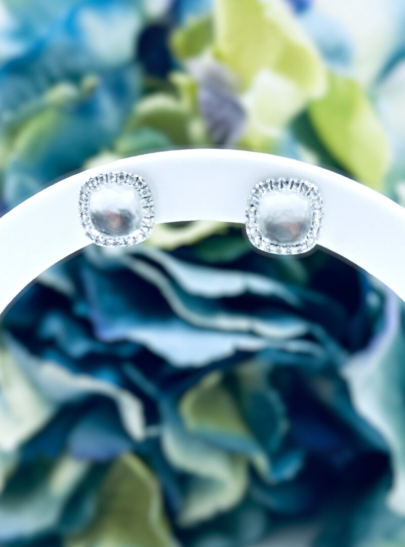 Tirisi Jewelry - Milano Sweeties white  gyémánt fülbevaló