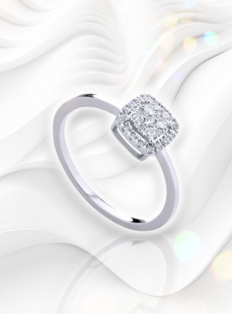 Lelune Diamonds Denise 01 gyémánt gyűrű