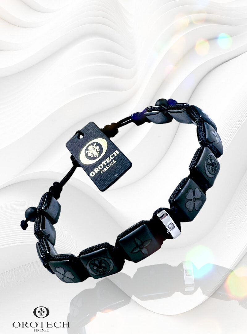 Orotech Black Matt gyémánt karkötő 02