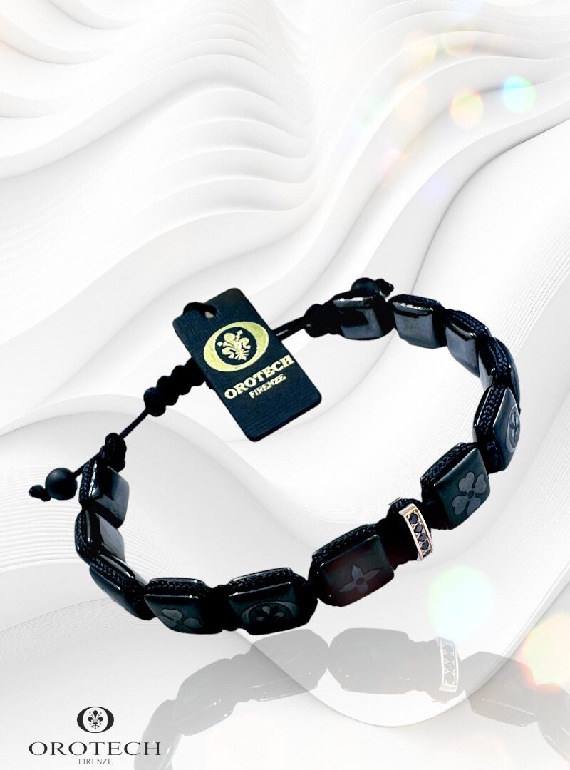 Orotech Black Matt gyémánt karkötő 07