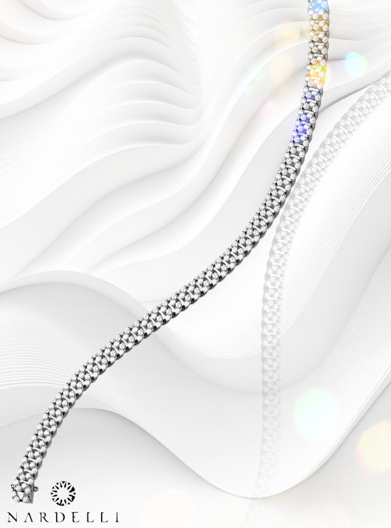 NARDELLI - Bianco gyémánt karkötő
