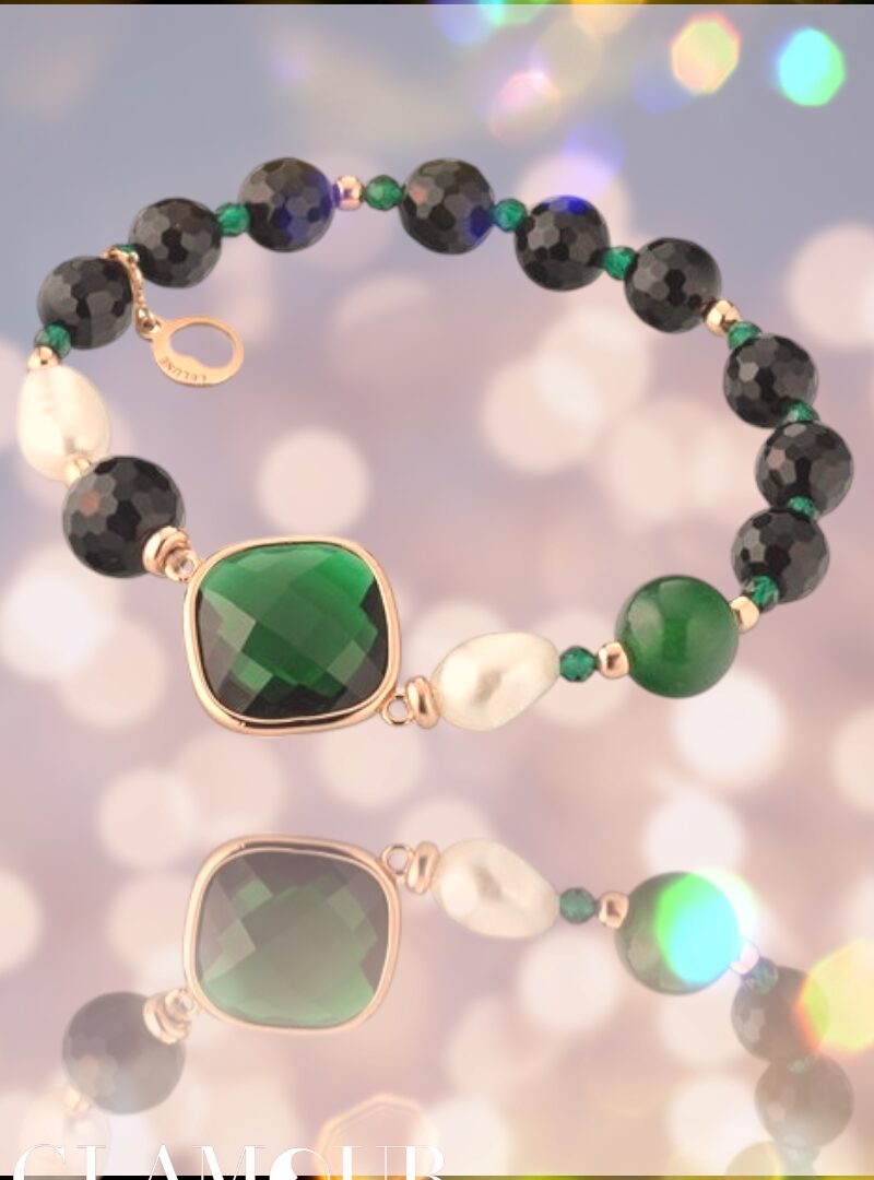 Lelune Glamour - Green Jade 2 karkötő