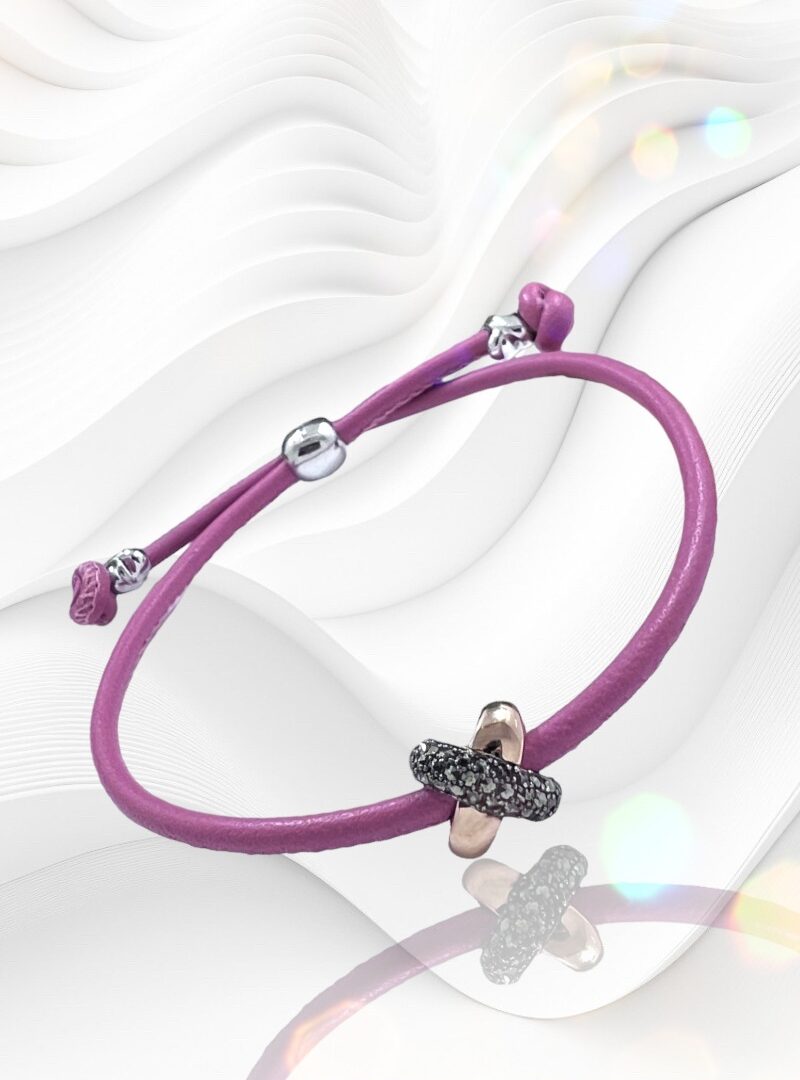 Tirisi Moda - KISSES Purple Karkötő