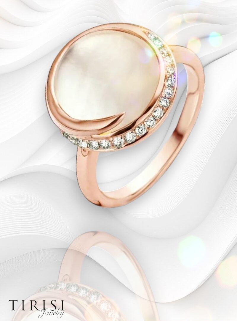Tirisi Jewerly - Seoul white gyémánt gyűrű